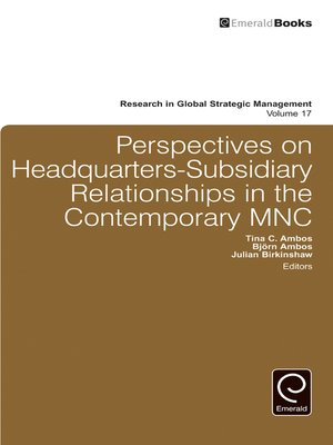 cover image of Research in Global Strategic Management, Volume 17